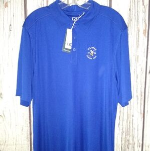 U.S. Open 2020 PGA Winged Foot Blue Golf Polo Shirt Size XL/TG NWT!